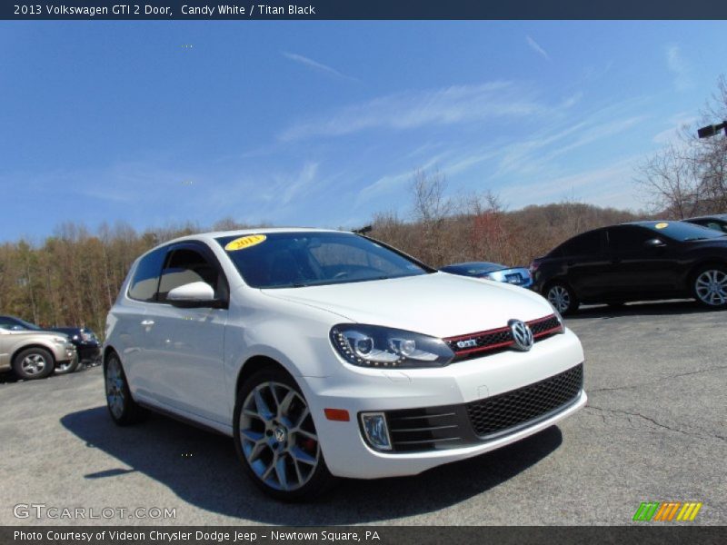 Candy White / Titan Black 2013 Volkswagen GTI 2 Door