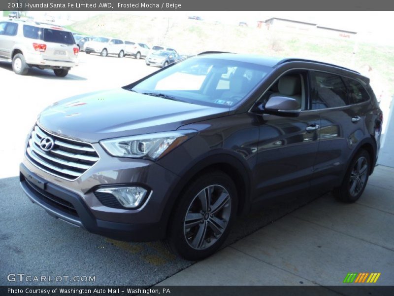 Frosted Mocha / Beige 2013 Hyundai Santa Fe Limited AWD