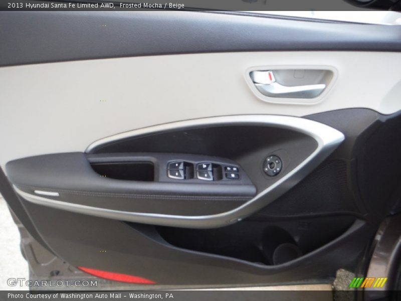 Frosted Mocha / Beige 2013 Hyundai Santa Fe Limited AWD