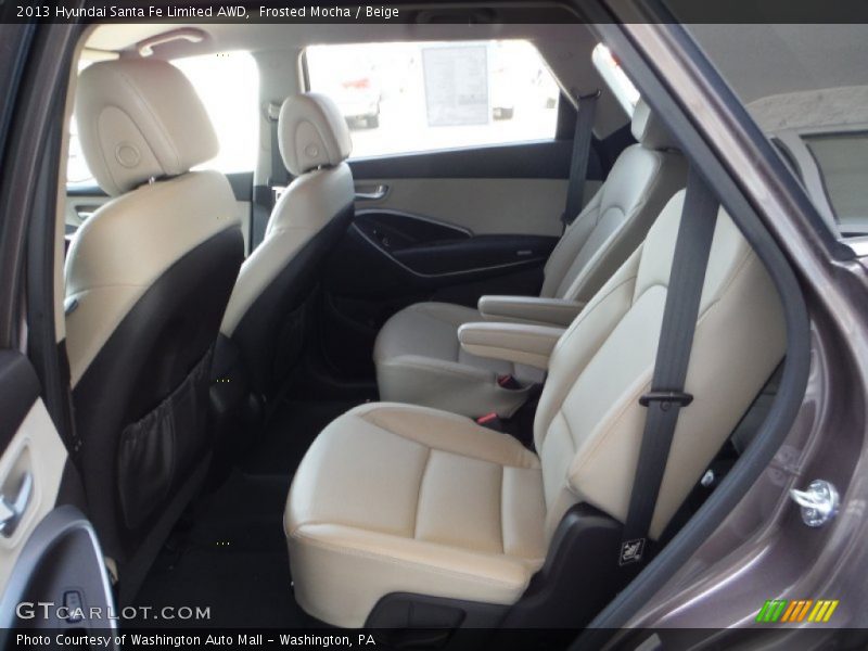 Frosted Mocha / Beige 2013 Hyundai Santa Fe Limited AWD