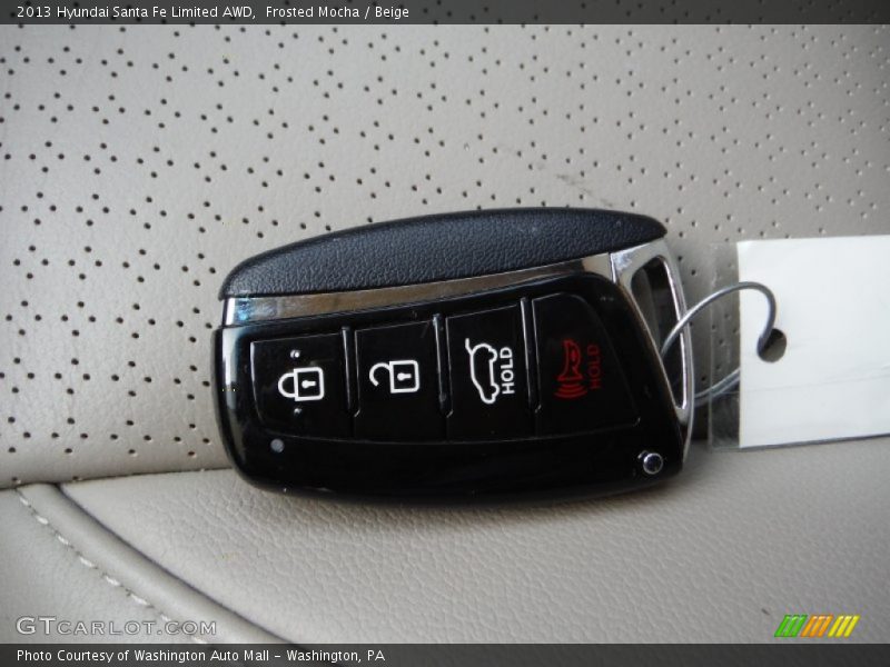 Frosted Mocha / Beige 2013 Hyundai Santa Fe Limited AWD