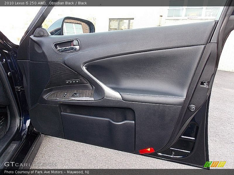 Obsidian Black / Black 2010 Lexus IS 250 AWD