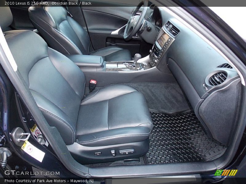 Obsidian Black / Black 2010 Lexus IS 250 AWD