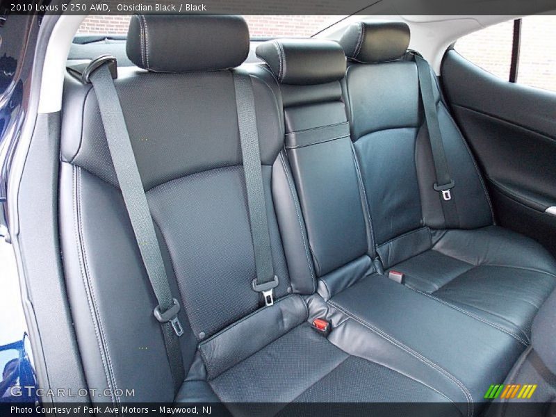 Obsidian Black / Black 2010 Lexus IS 250 AWD