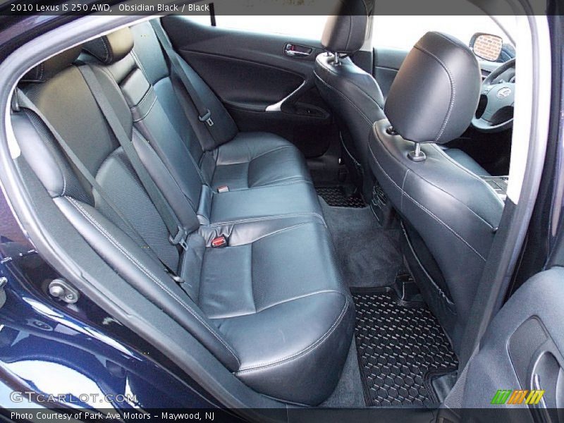 Obsidian Black / Black 2010 Lexus IS 250 AWD