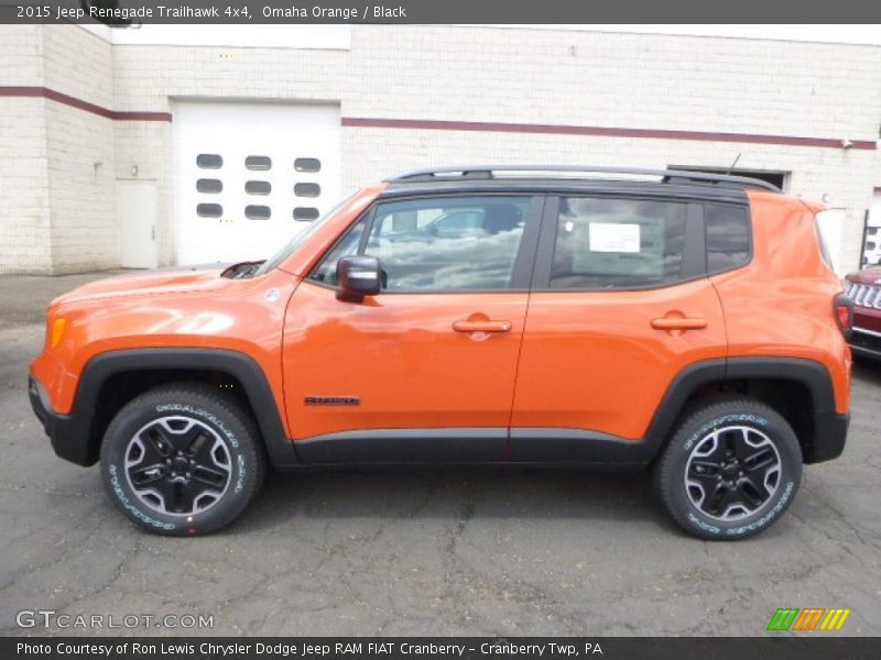  2015 Renegade Trailhawk 4x4 Omaha Orange