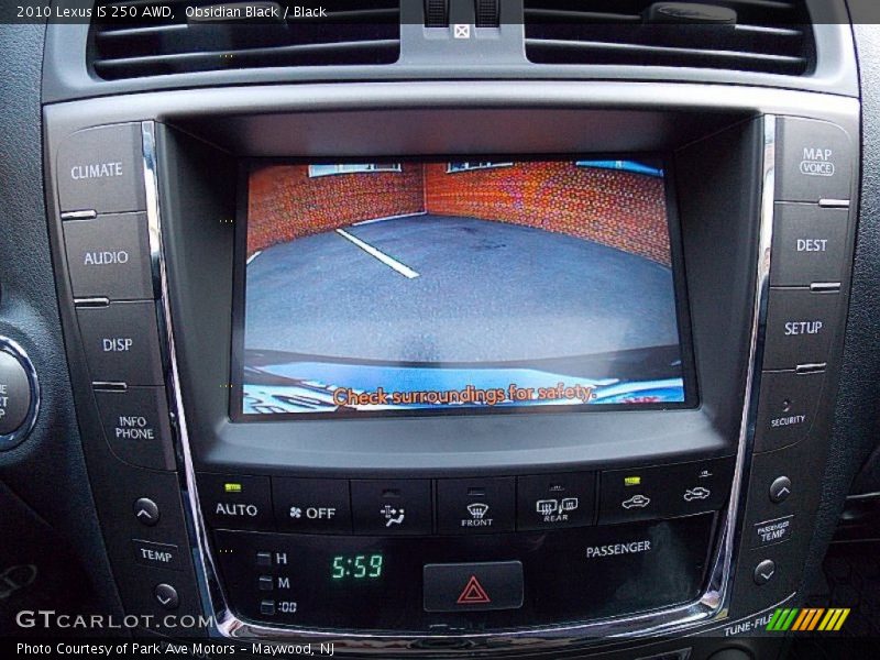 Obsidian Black / Black 2010 Lexus IS 250 AWD