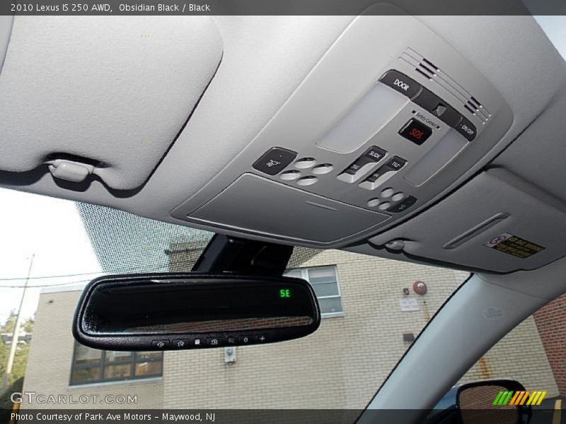 Obsidian Black / Black 2010 Lexus IS 250 AWD