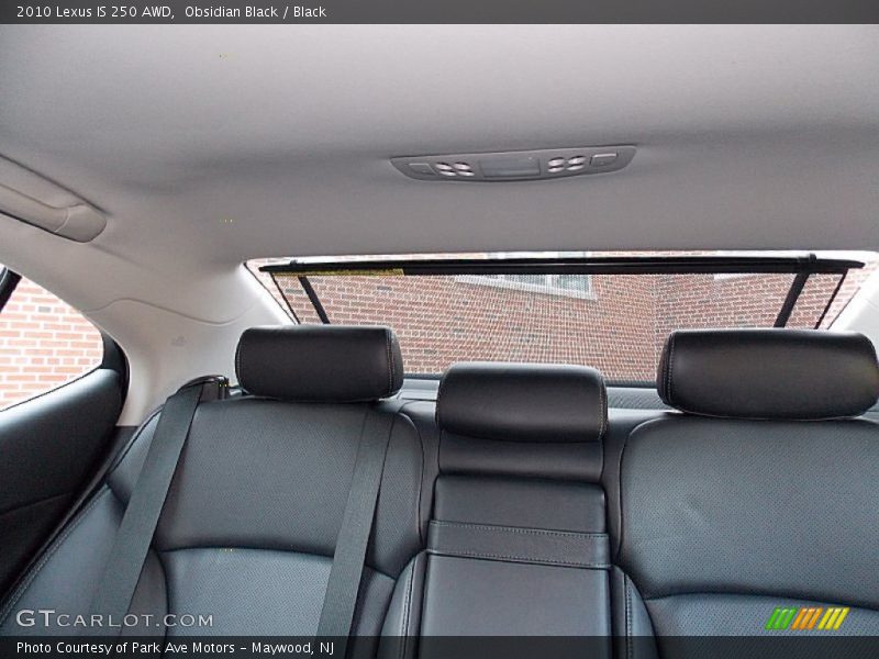 Obsidian Black / Black 2010 Lexus IS 250 AWD
