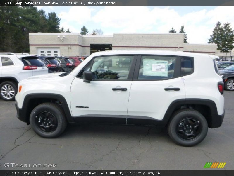  2015 Renegade Sport 4x4 Alpine White