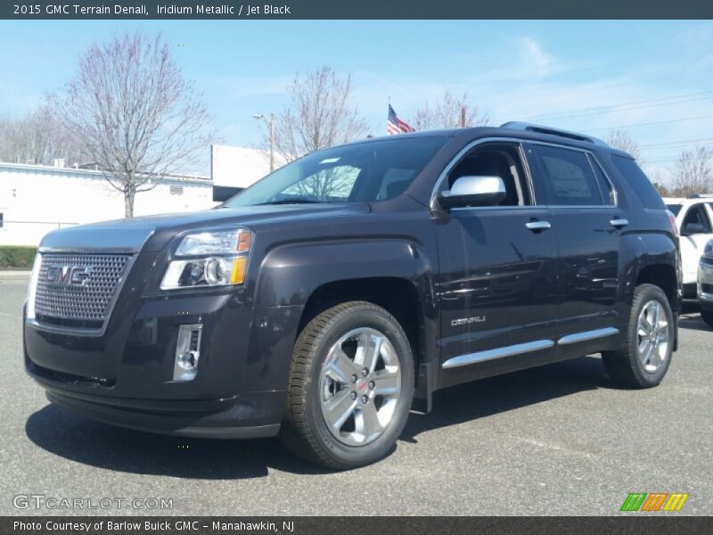 Iridium Metallic / Jet Black 2015 GMC Terrain Denali