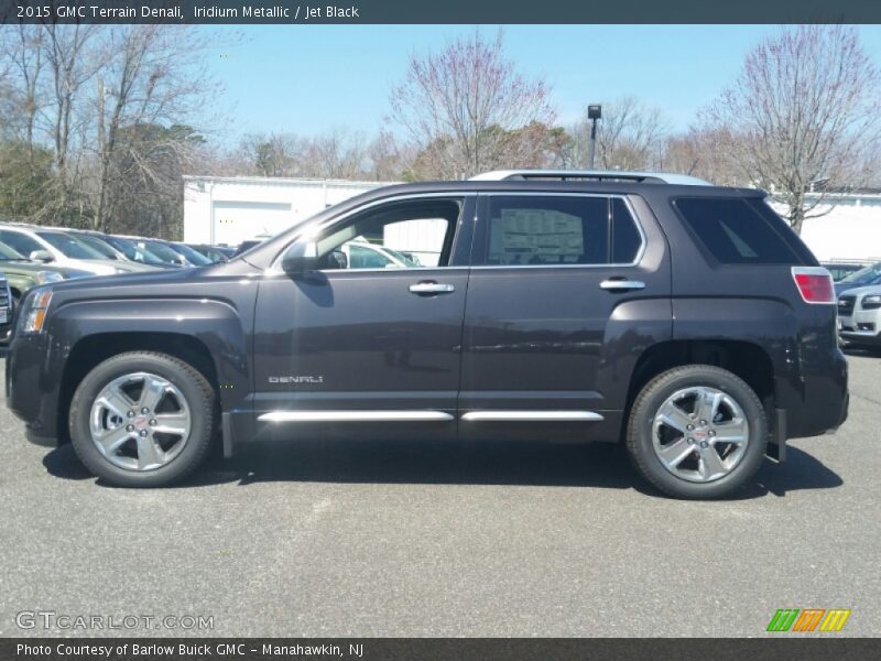 Iridium Metallic / Jet Black 2015 GMC Terrain Denali