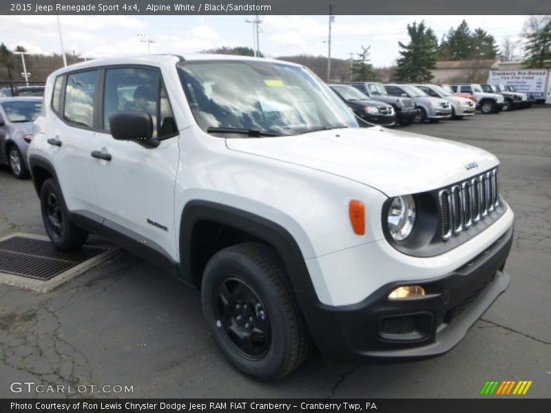 Front 3/4 View of 2015 Renegade Sport 4x4