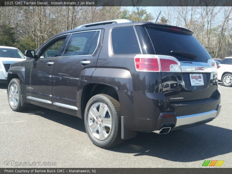Iridium Metallic / Jet Black 2015 GMC Terrain Denali