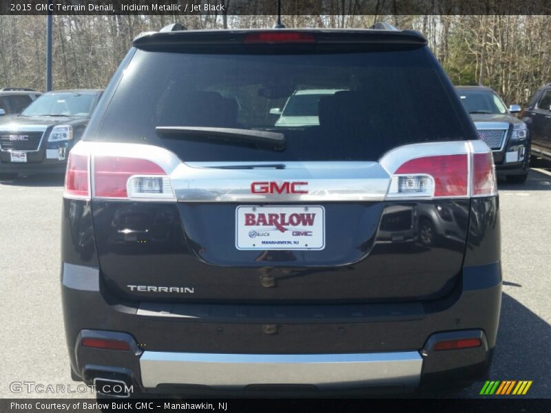 Iridium Metallic / Jet Black 2015 GMC Terrain Denali