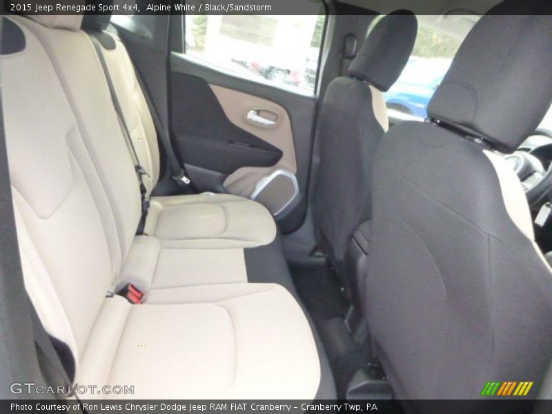 Rear Seat of 2015 Renegade Sport 4x4