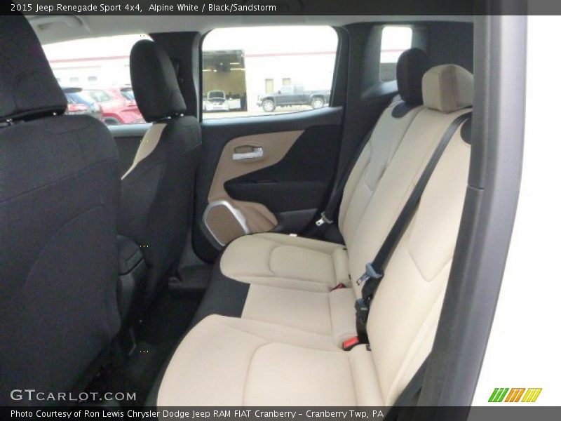 Rear Seat of 2015 Renegade Sport 4x4