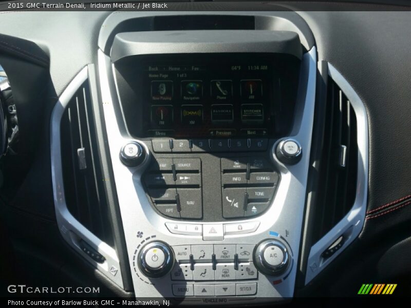Iridium Metallic / Jet Black 2015 GMC Terrain Denali