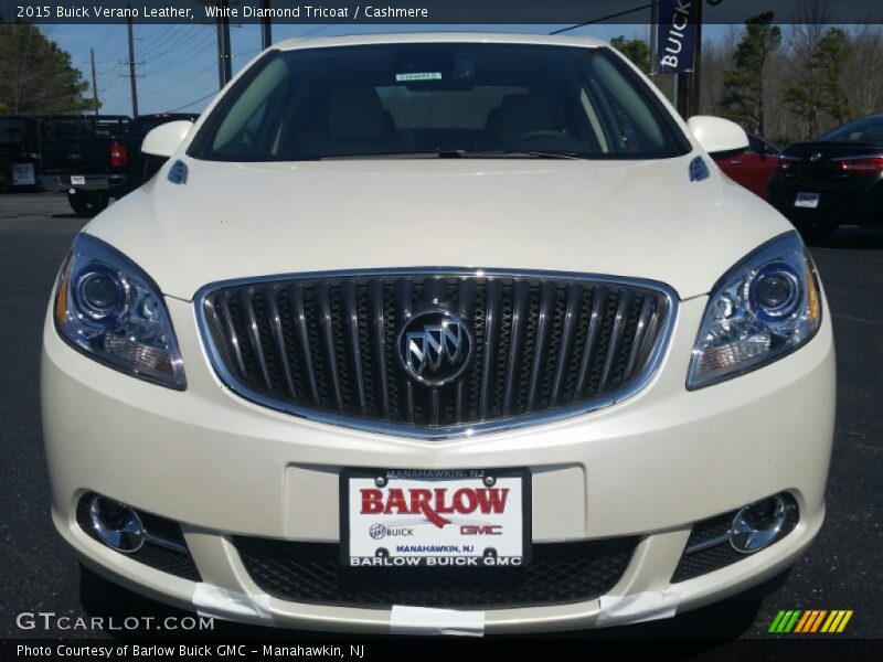 White Diamond Tricoat / Cashmere 2015 Buick Verano Leather