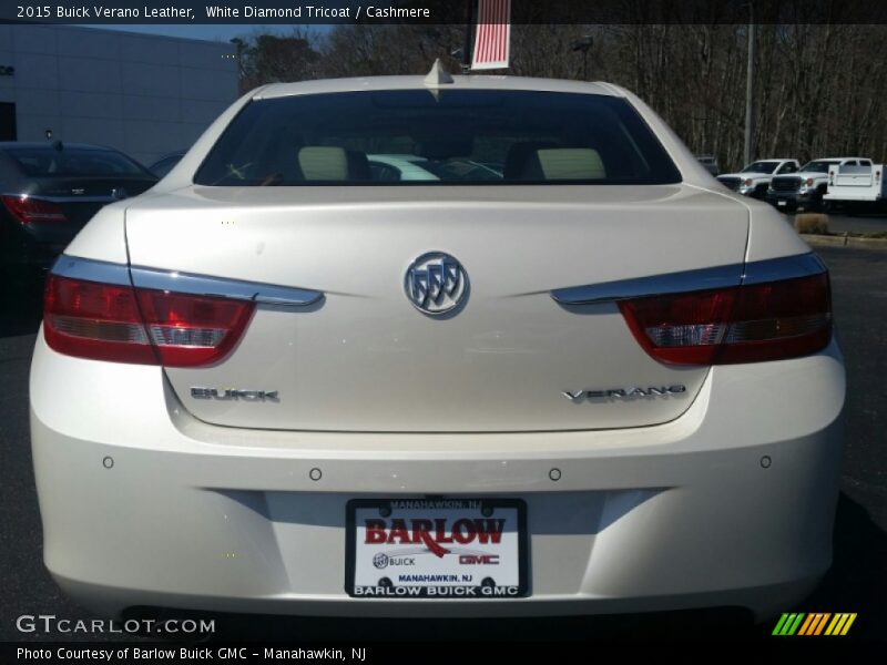 White Diamond Tricoat / Cashmere 2015 Buick Verano Leather