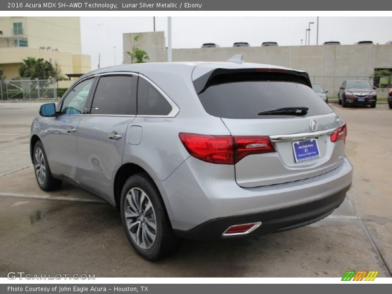 Lunar Silver Metallic / Ebony 2016 Acura MDX SH-AWD Technology