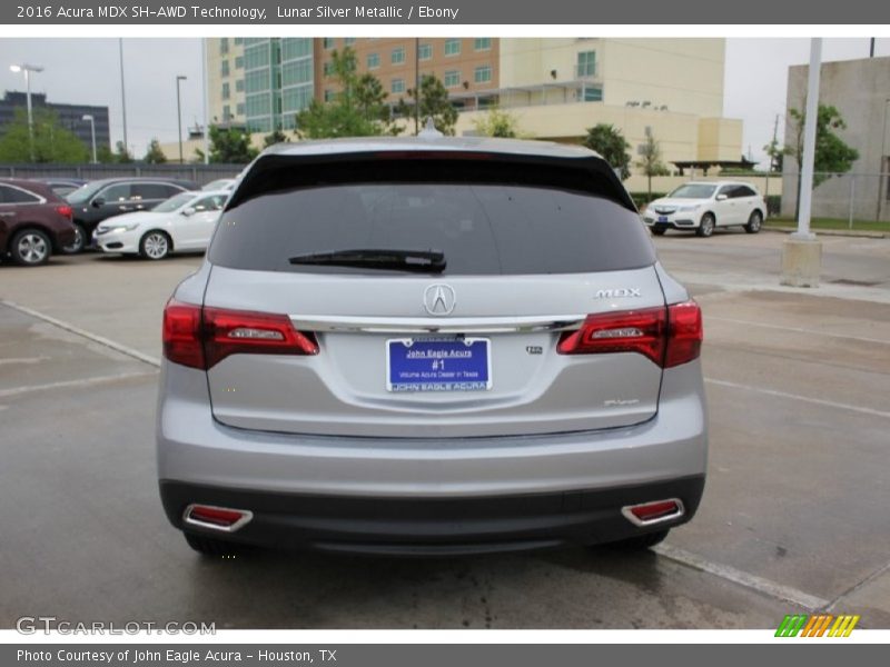 Lunar Silver Metallic / Ebony 2016 Acura MDX SH-AWD Technology