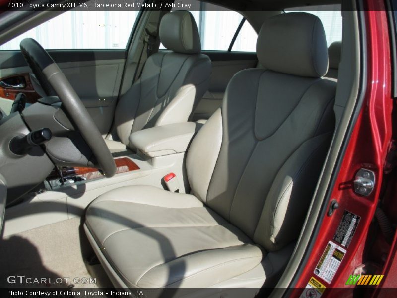 Barcelona Red Metallic / Ash Gray 2010 Toyota Camry XLE V6