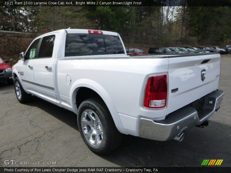  2015 1500 Laramie Crew Cab 4x4 Bright White