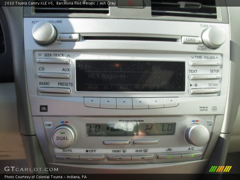 Barcelona Red Metallic / Ash Gray 2010 Toyota Camry XLE V6