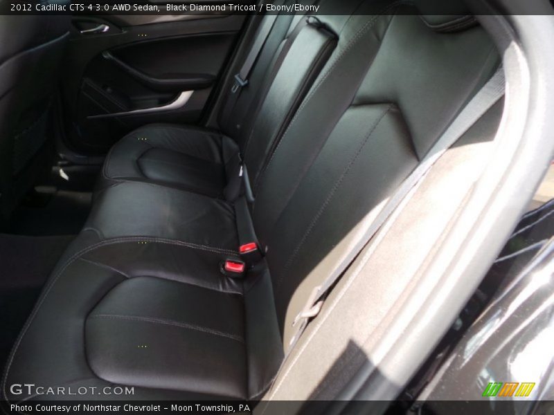 Black Diamond Tricoat / Ebony/Ebony 2012 Cadillac CTS 4 3.0 AWD Sedan