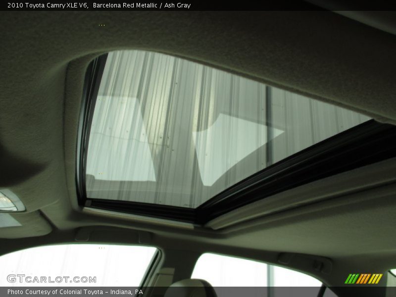 Barcelona Red Metallic / Ash Gray 2010 Toyota Camry XLE V6