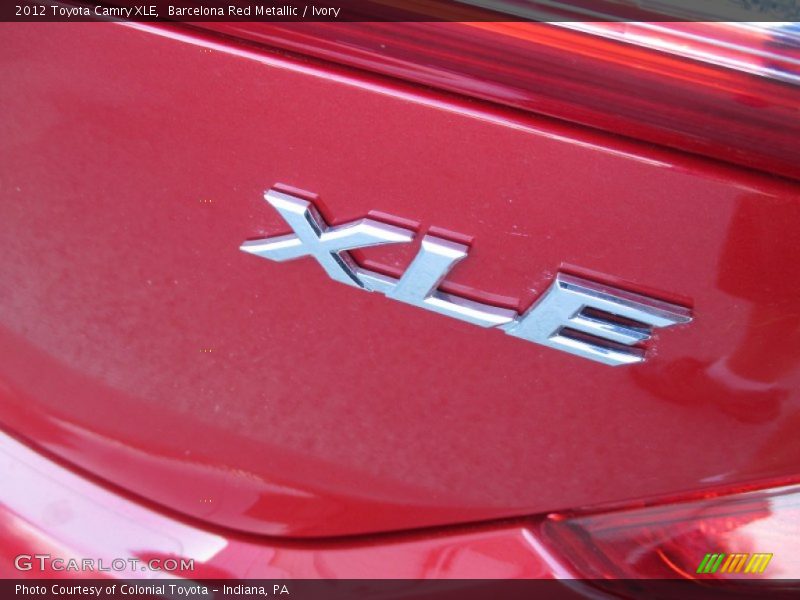 Barcelona Red Metallic / Ivory 2012 Toyota Camry XLE