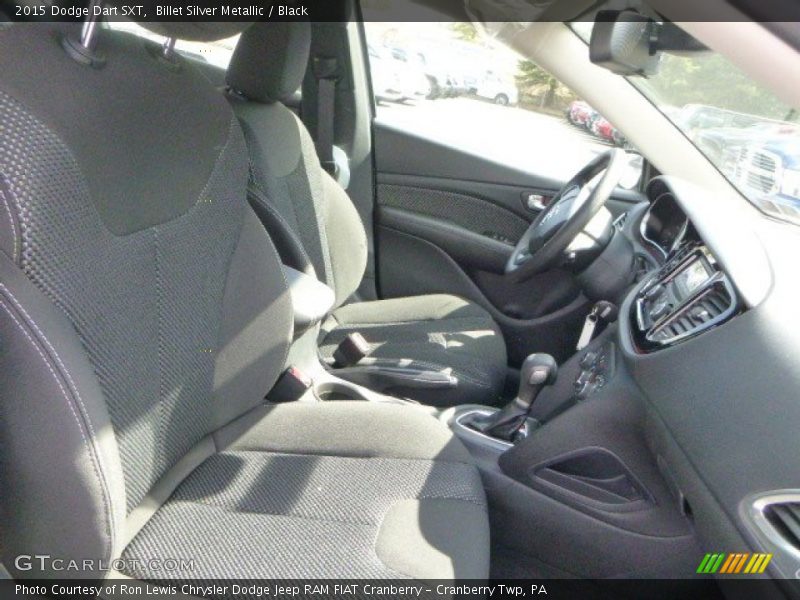 Billet Silver Metallic / Black 2015 Dodge Dart SXT