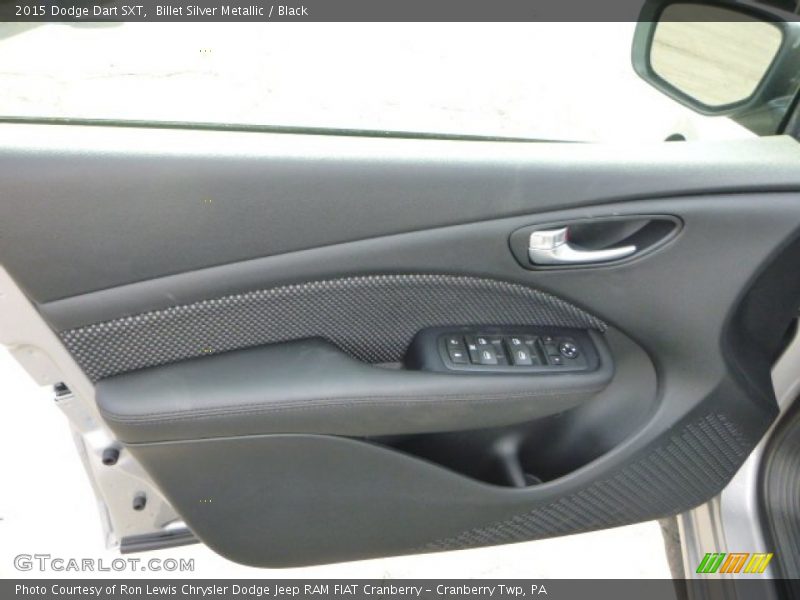 Billet Silver Metallic / Black 2015 Dodge Dart SXT