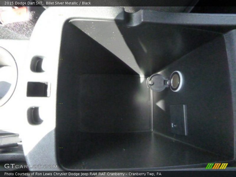 Billet Silver Metallic / Black 2015 Dodge Dart SXT