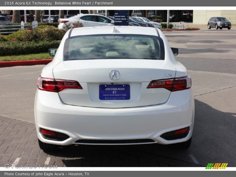 Bellanova White Pearl / Parchment 2016 Acura ILX Technology