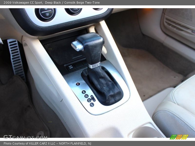Deep Black / Cornsilk Beige Two-Tone 2009 Volkswagen CC Sport