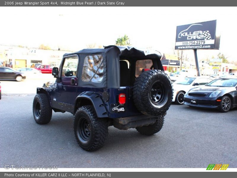 Midnight Blue Pearl / Dark Slate Gray 2006 Jeep Wrangler Sport 4x4