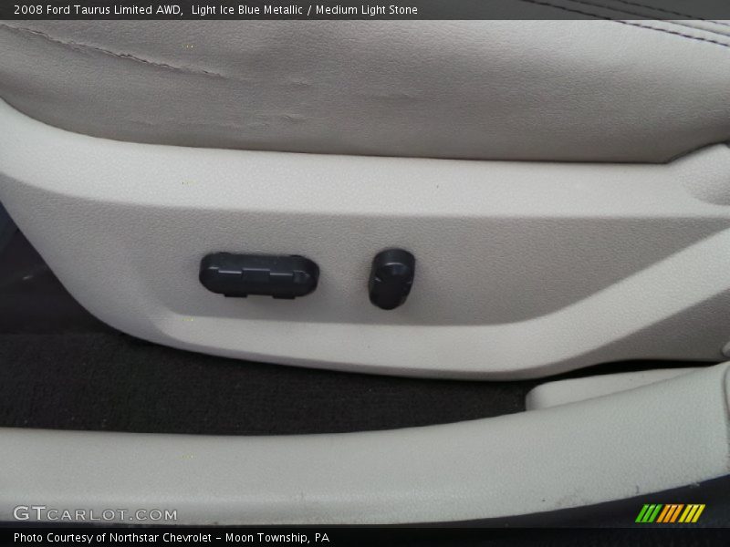 Light Ice Blue Metallic / Medium Light Stone 2008 Ford Taurus Limited AWD