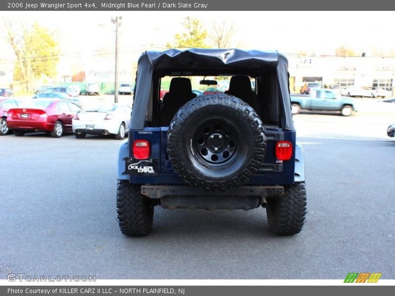 Midnight Blue Pearl / Dark Slate Gray 2006 Jeep Wrangler Sport 4x4