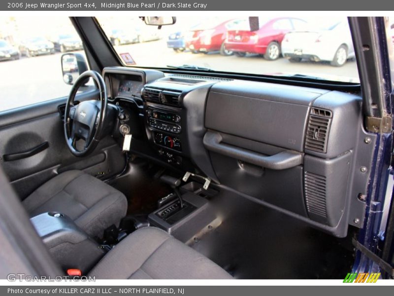 Midnight Blue Pearl / Dark Slate Gray 2006 Jeep Wrangler Sport 4x4