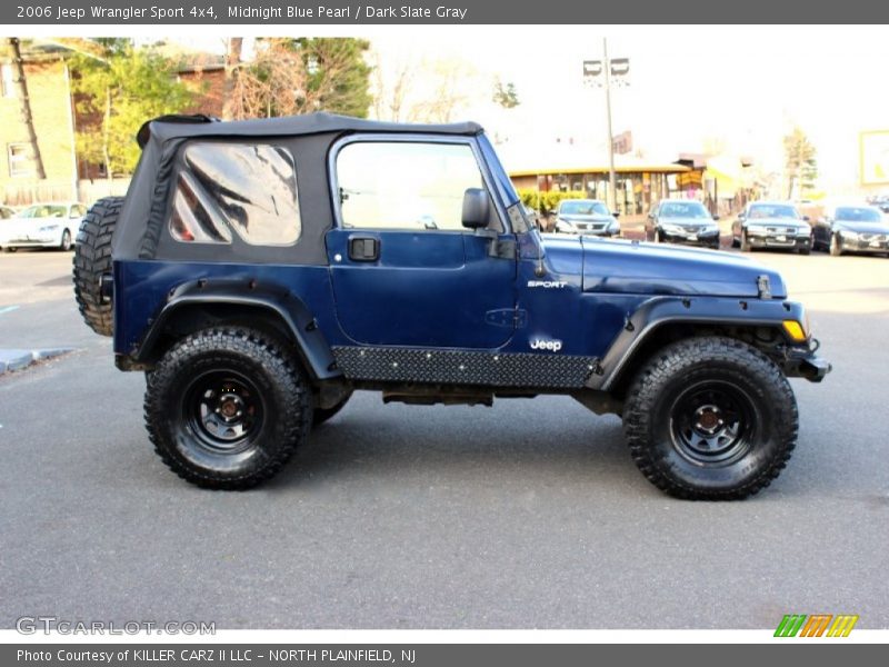 Midnight Blue Pearl / Dark Slate Gray 2006 Jeep Wrangler Sport 4x4
