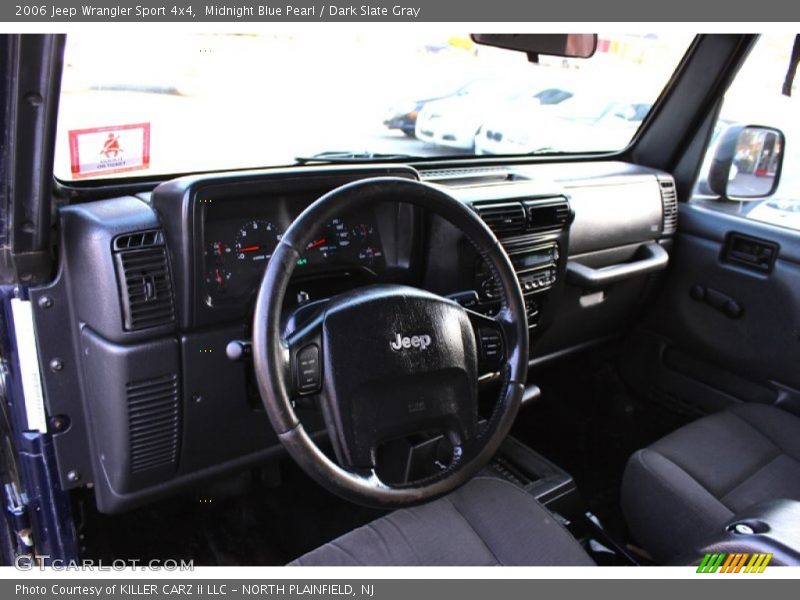 Midnight Blue Pearl / Dark Slate Gray 2006 Jeep Wrangler Sport 4x4