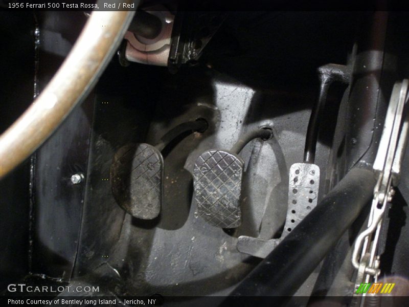 Controls of 1956 500 Testa Rossa 