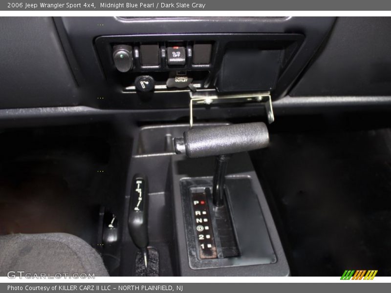 Midnight Blue Pearl / Dark Slate Gray 2006 Jeep Wrangler Sport 4x4