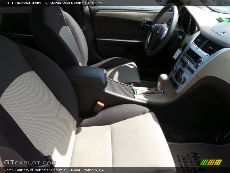 Mocha Steel Metallic / Titanium 2011 Chevrolet Malibu LS