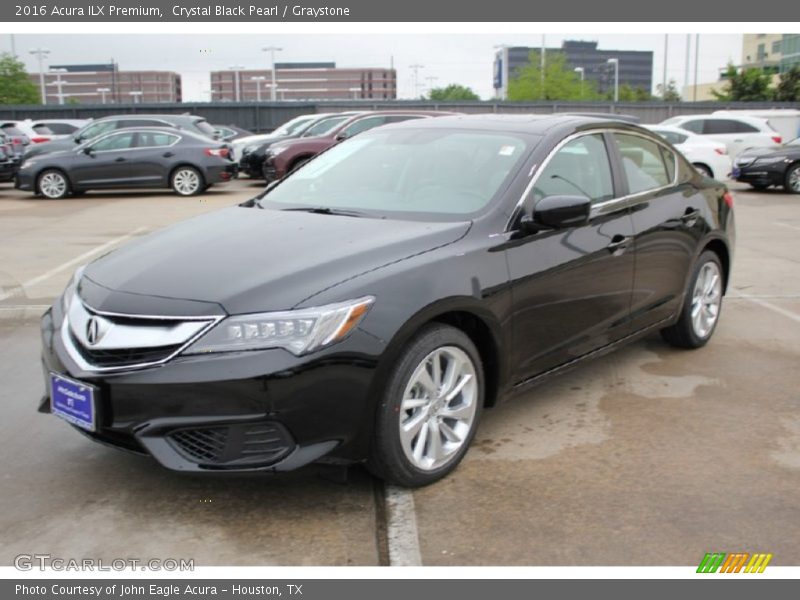 Crystal Black Pearl / Graystone 2016 Acura ILX Premium