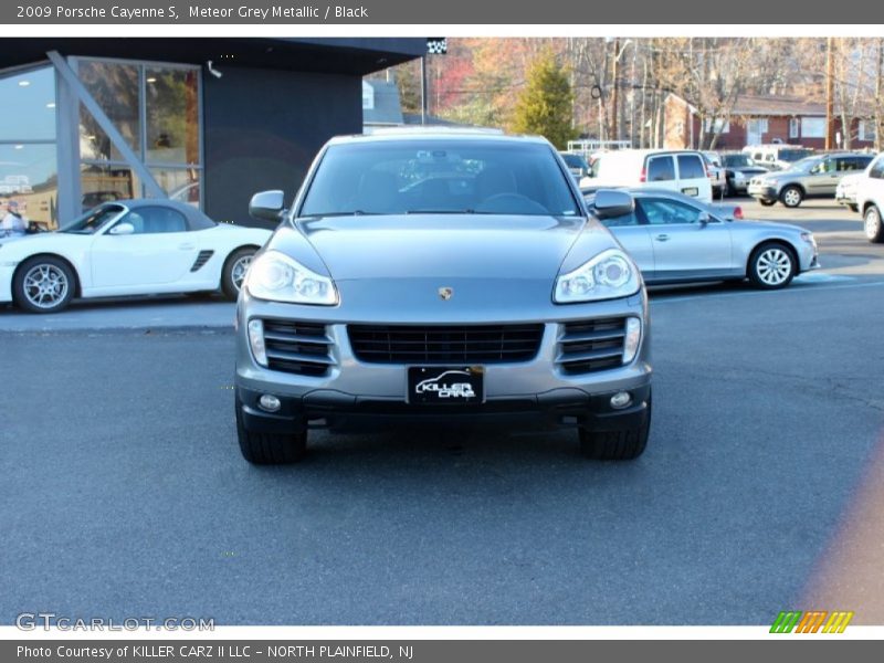 Meteor Grey Metallic / Black 2009 Porsche Cayenne S