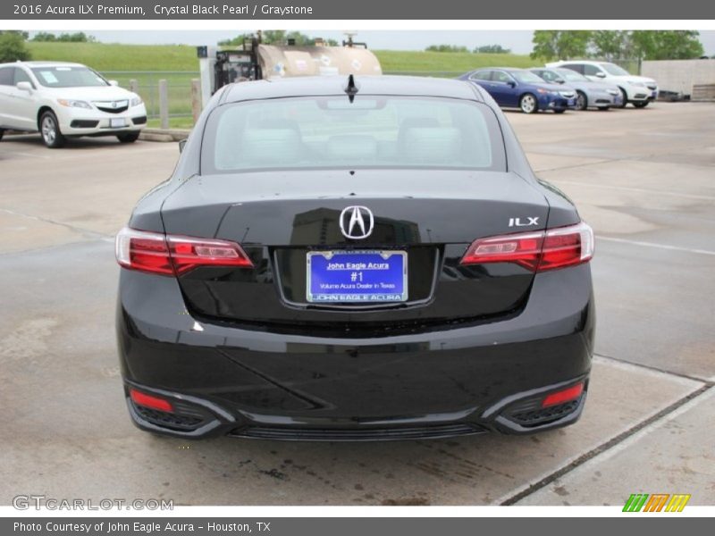 Crystal Black Pearl / Graystone 2016 Acura ILX Premium