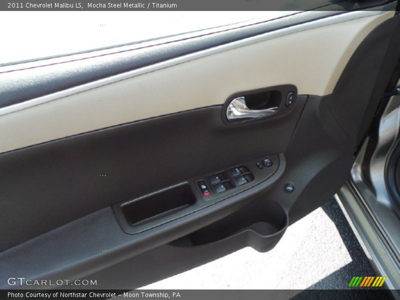 Mocha Steel Metallic / Titanium 2011 Chevrolet Malibu LS
